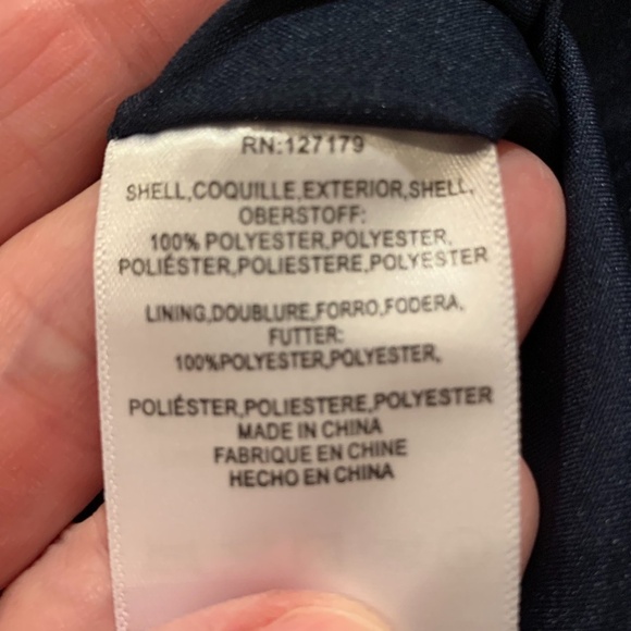 Jenny Yoo Collection Annabelle Convertible Dress Navy size 10 - Picture 6 of 7